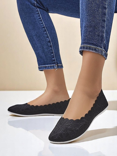 Royalfashion Ballerines florales pour femmes Magerro