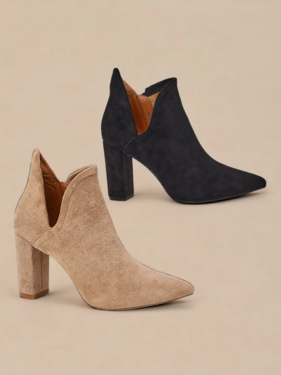 Bottes marron clair avec coupe Alania - Footwear