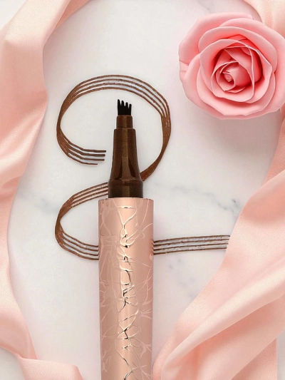 Ever Beauty Stylo Précision Sourcils Brun Moyen 24H