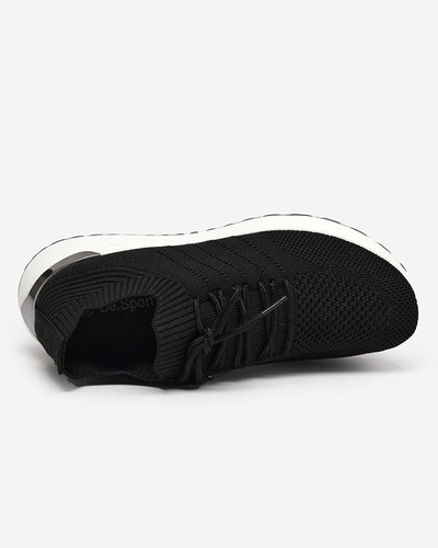 OUTLET Baskets tressées noires pour femme Erina - Footwear