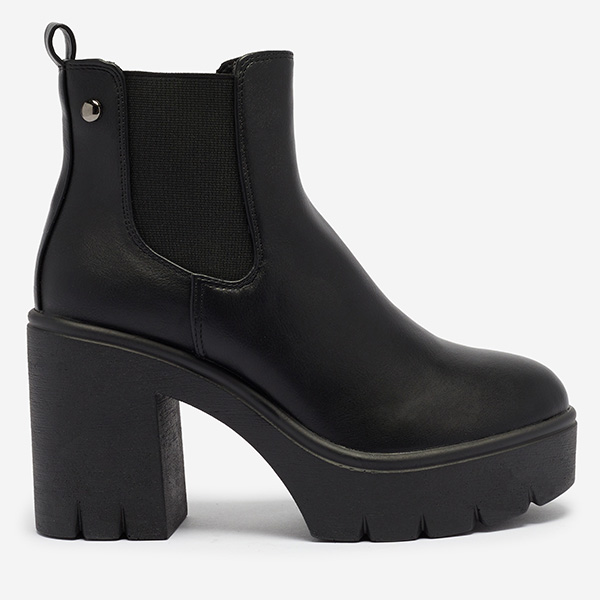 OUTLET Bottines noires pour femmes sur un montant supérieur Arlinn- Footwear