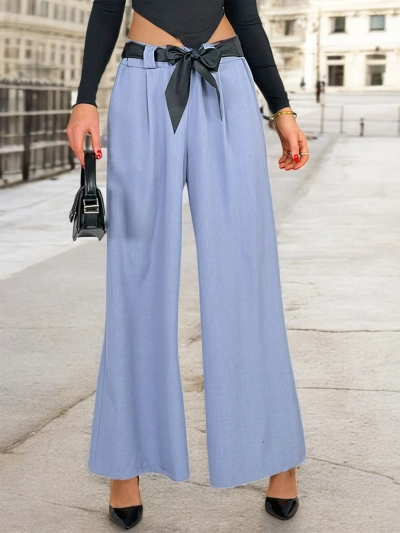 Royalfashion Pantalon large pour femme