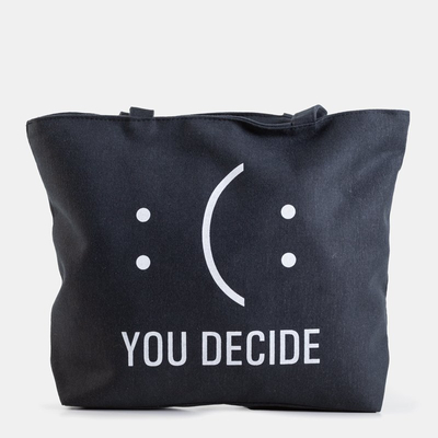 Sac à bandoulière noir avec un imprimé - Sacs à main