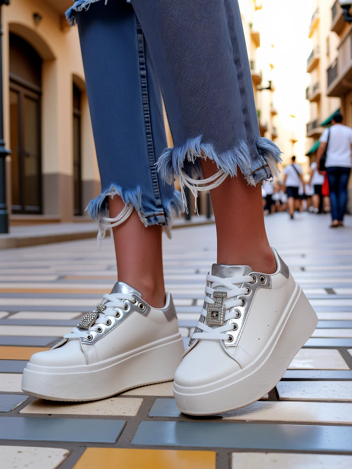 Royalfashion Baskets sportives pour femmes Kisoffi