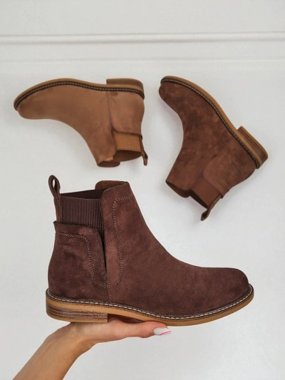 Bottines Chelsea pour femmes en éco-daim Veysi