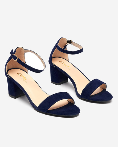 OUTLET Sandales femme bleu marine sur le poteau Nelino - Footwear