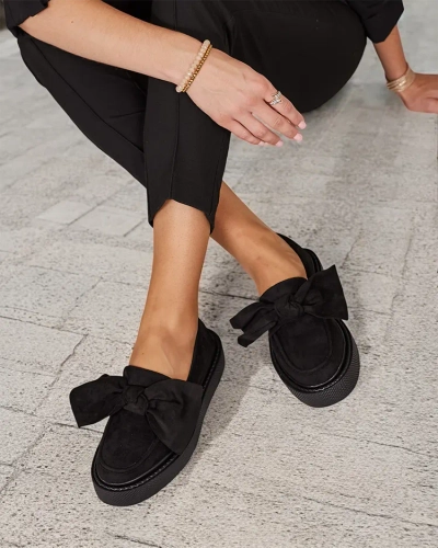 Royalfashion Demi chaussures femme avec nœud Eriz