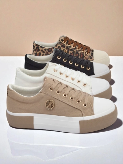 Baskets Aurelio Canvas femme noires