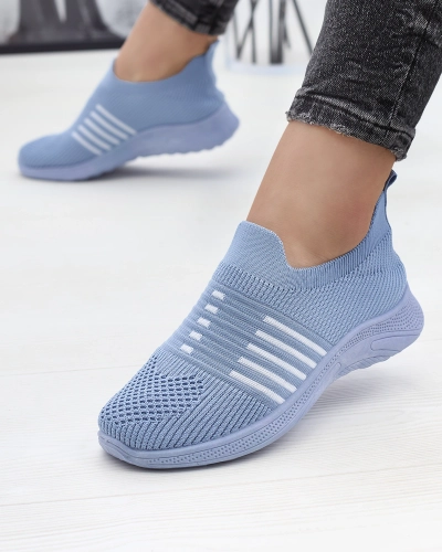 OUTLET Chaussures de sport bleues pour femmes Kezeni- Footwear