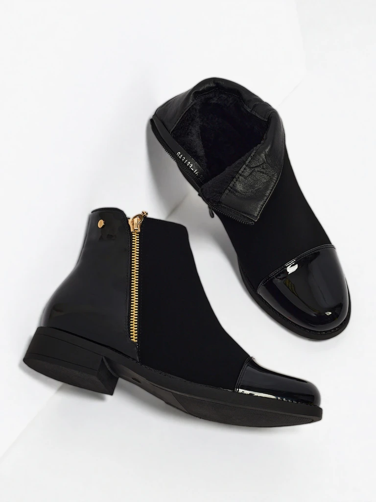 Bottines pour femmes en cuir écologique Serelith