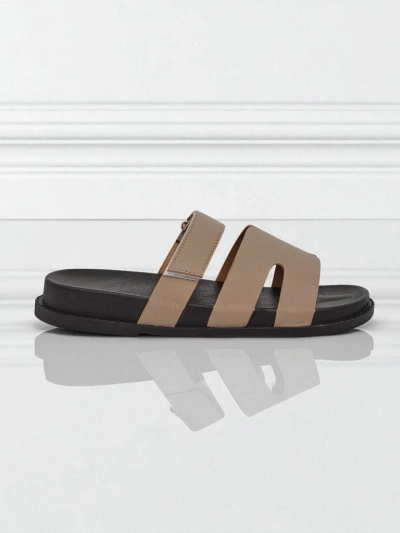 Royalfashion Chaussons pour femmes en cuir écologique ReppiFlex