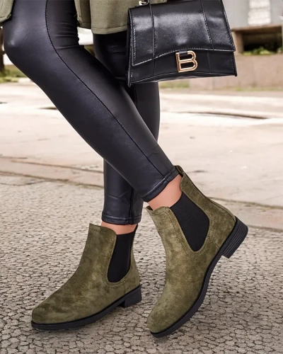 Royalfashion Bottes Ataras eco-suede pour femme a'la sztyblettes