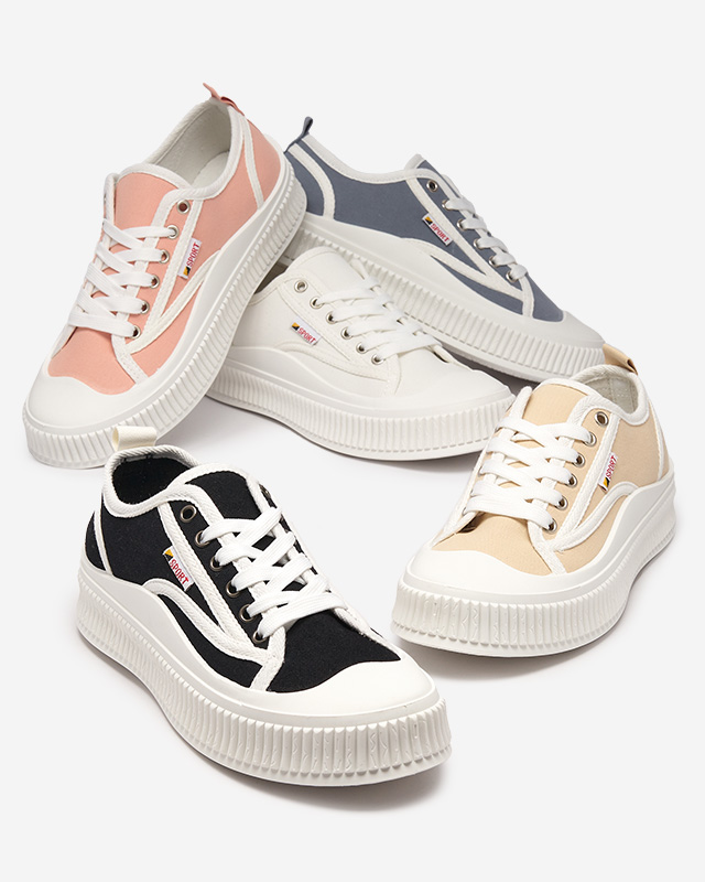 Baskets roses pour femmes Scola-Shoes