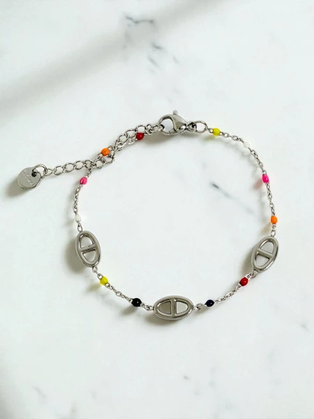 Bracelet Callisto Aurea avec perles plaqué or