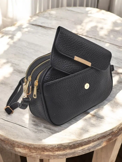 Royalfashion Petit sac à main pour femme en éco-cuir