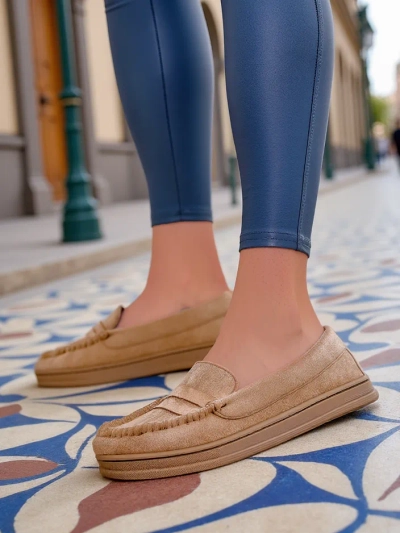 Royalfashion Mocassins classiques pour femmes Carollese