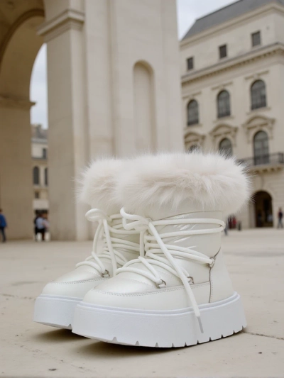 Royalfashion Bottes de neige pour femmes Melioz