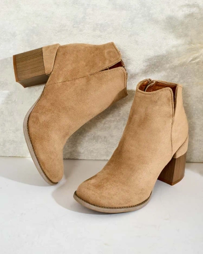 Royalfashion Bottes eko en daim Ovi pour femmes