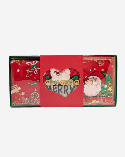 Royalfashion Chaussettes de Noël en boîte 3/pack