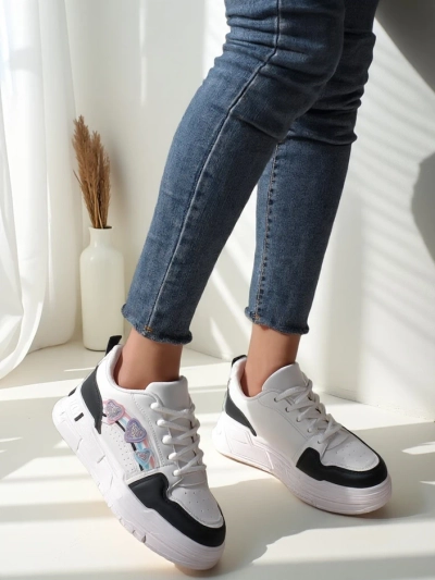 Baskets pour femmes Royalfashion avec paillettes Samoles