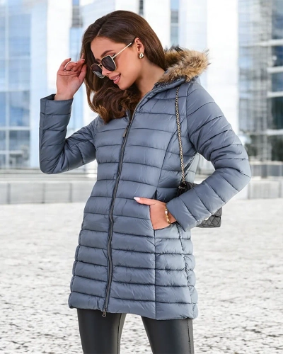 Veste d'hiver matelassée pour femme de Royalfashion