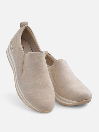 Royalfashion Mocassins éco-suède pour femmes Rabbite