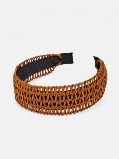 Royalfashion Bandeau ajouré tressé pour femmes