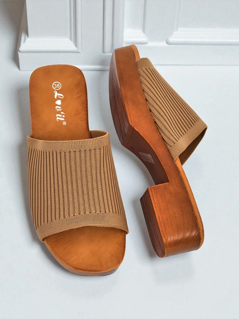 Royalfashion Mules Ribbed Grace