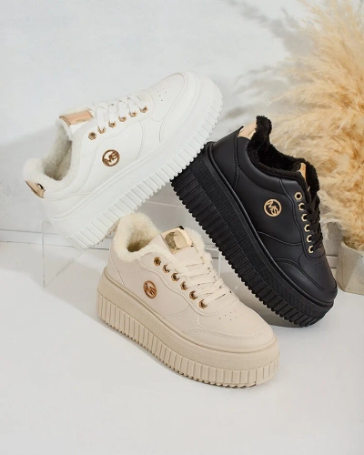 Royalfashion Baskets chauffantes pour femme avec fourrure Sofi