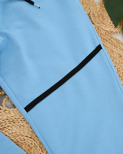 Pantalon de survêtement bleu femme - Vêtements