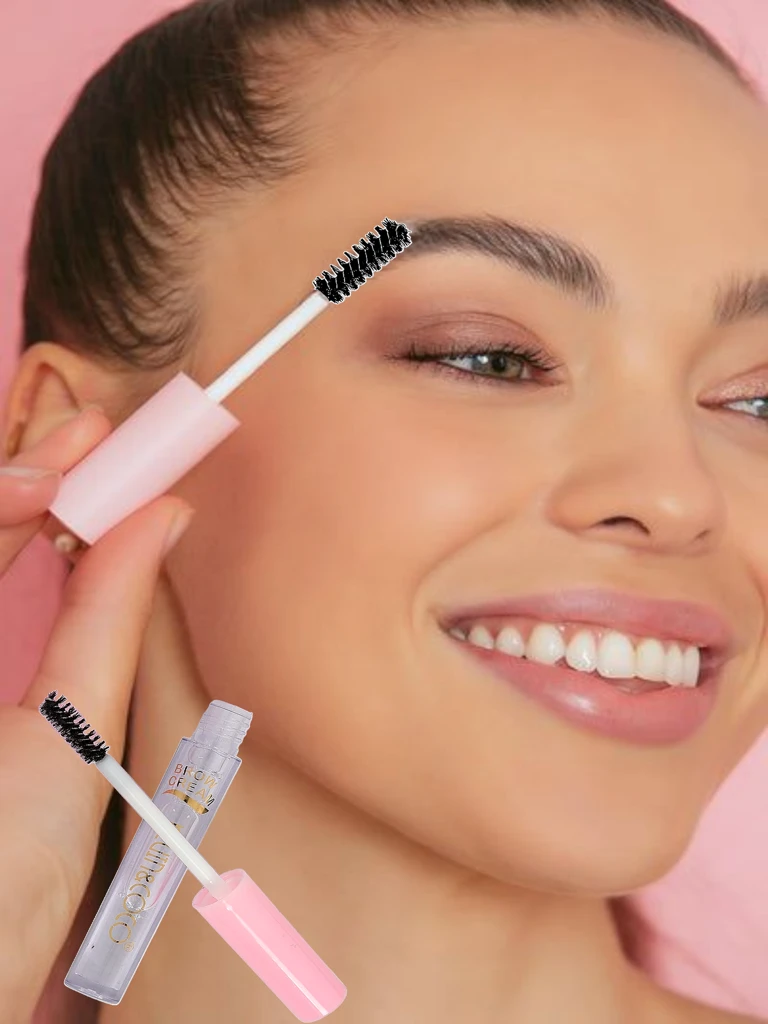 Gel coiffant pour sourcils transparent