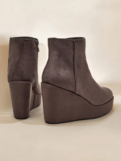 Bottes compensées pour femmes de Royalfashion modèle Sieffa