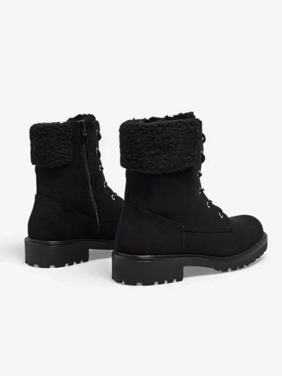 Bottines à lacets pour femmes en daim écologique Trevolla