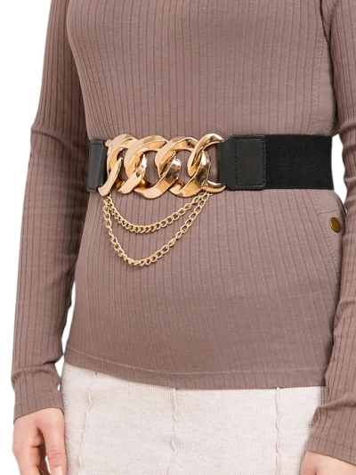 Large ceinture élastique pour femme