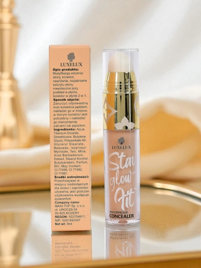 Luxelux Aurelia Waterproof Concealer 10ml – correcteur couvrant et hydratant