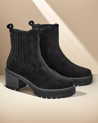 Royalfashion Bottes pour femmes en éco-daim sur un poteau par Segiag