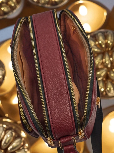 Petit sac à main pour femme en cuir écologique Lunar Elegance