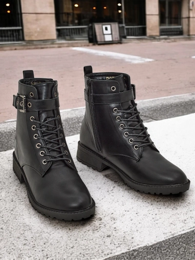 Bottines à lacets pour femmes de Royalfashion Salale