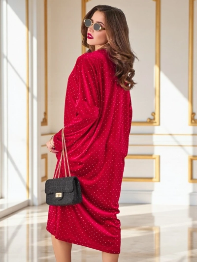 Robe Royalfashion pour femmes avec fronces