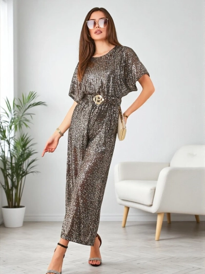 Combinaison longue pour femme Royalfashion avec sequins