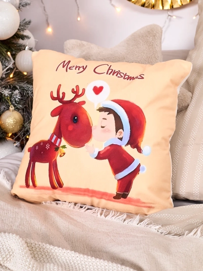 Royalfashion Taie d'oreiller décorative de Noël
