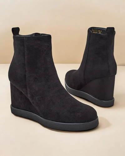 Royalfashion Bottes compensées pour femmes Sierra