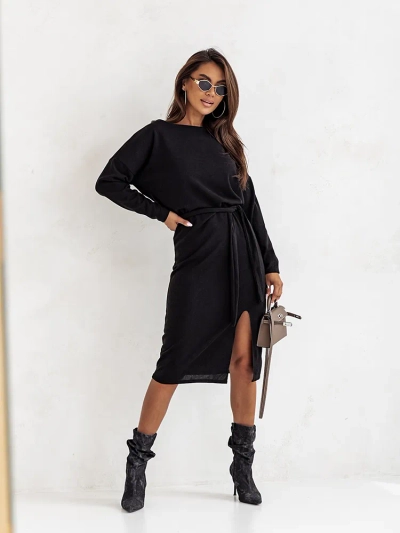 Royalfashion Robe midi pour femme