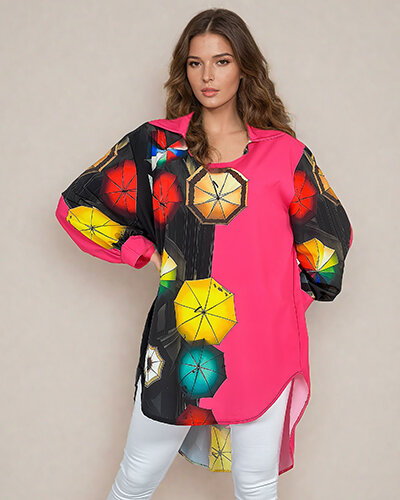 Royalfashion Tunique imprimée pour femme à motifs