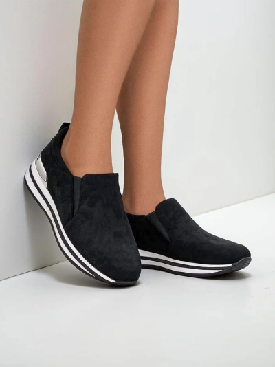 Royalfashion Ballerines éco-suède pour femmes Rabbite