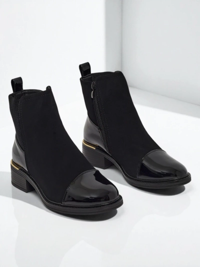 Bottines pour femmes en cuir écologique Eriselle