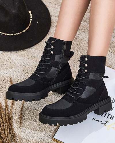 Royalfashion Bottes à lacets Hovienta pour femme