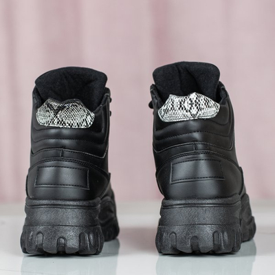 Baskets montantes noires Jean - Footwear 1