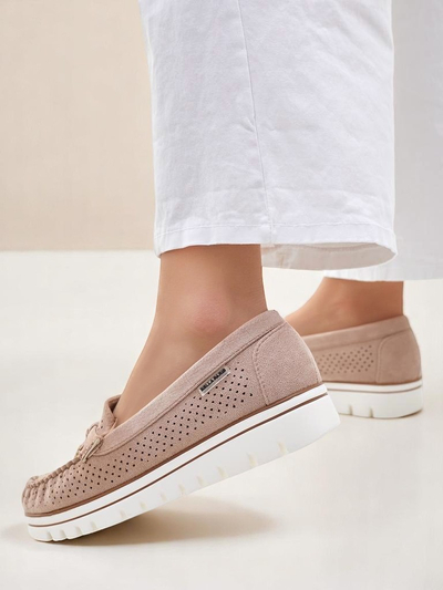 Mocassins perforés Royalfashion pour femmes Elissas