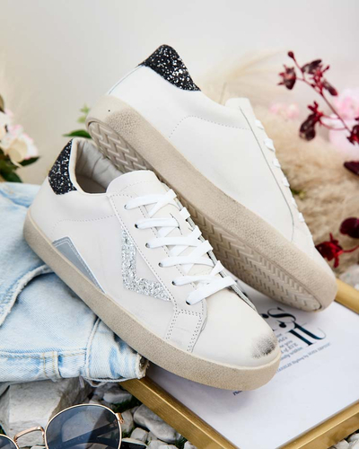 Royalfashion Baskets sportives pour femmes avec ornements Ginn